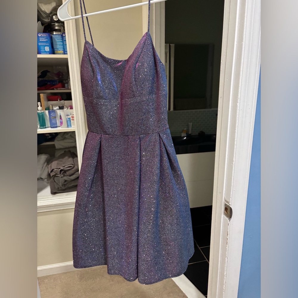 Kohl's Glittery Purple Kids Dress